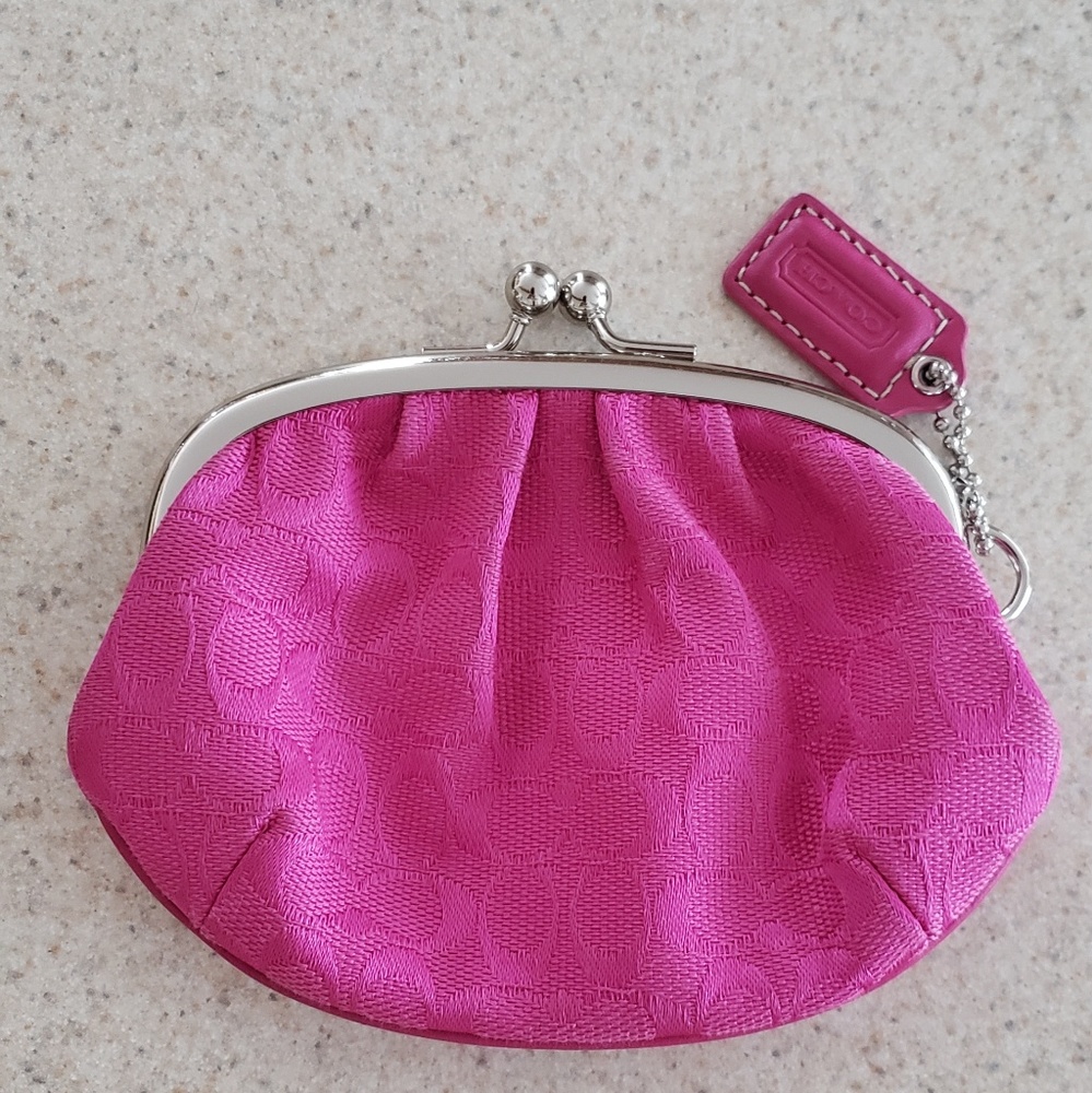 Coach coin bag